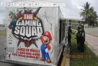 Vagón de Video Juegos como exhibidor The Gaming Squad